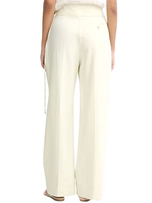 Pantaloni misto lino Boss Orange | 50556552118